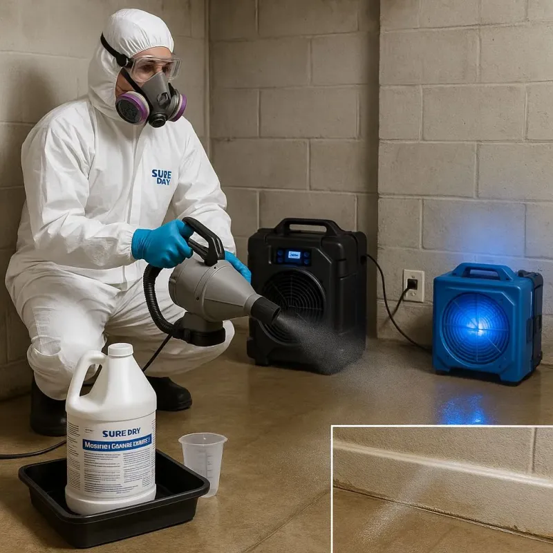 Sanitization and Odor Removal process in Bartow, FL