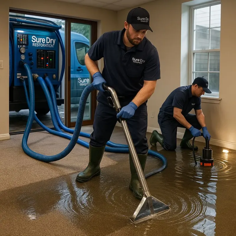 Water Extraction and Removal process in Bartow, FL